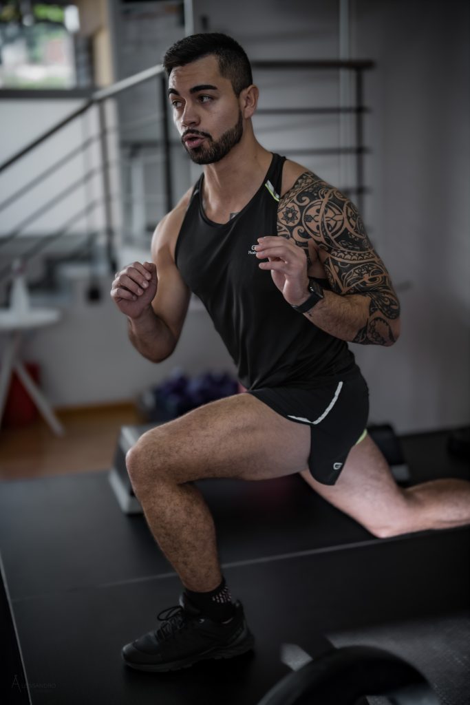 Wesley Molinari, istruttore fitness al Centro Sportivo Minusio