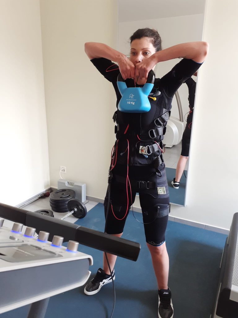 Allenamento EMS con gilet a elettrodi al Centro Sportivo Minusio